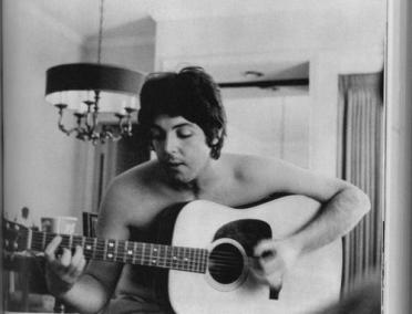 paul acoustic shirtless 68